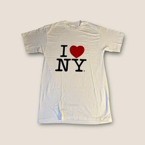Vintage 2000s White‎ I ❤️ NY cotton t-shirt